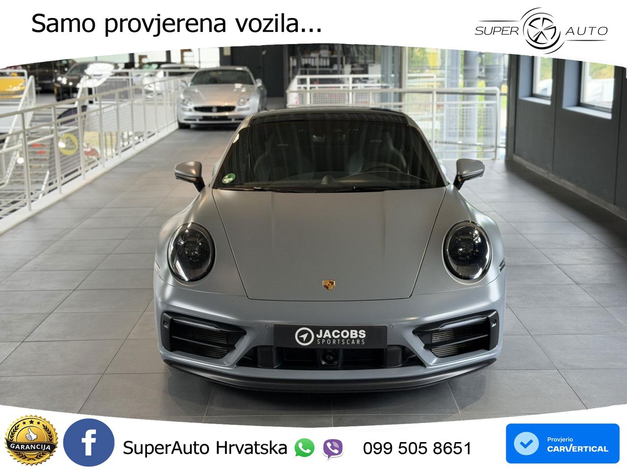 Porsche 911 Carrera 4 GTS 3.0 (480 KS) PDK MATRIX+GR SJED+KAM
