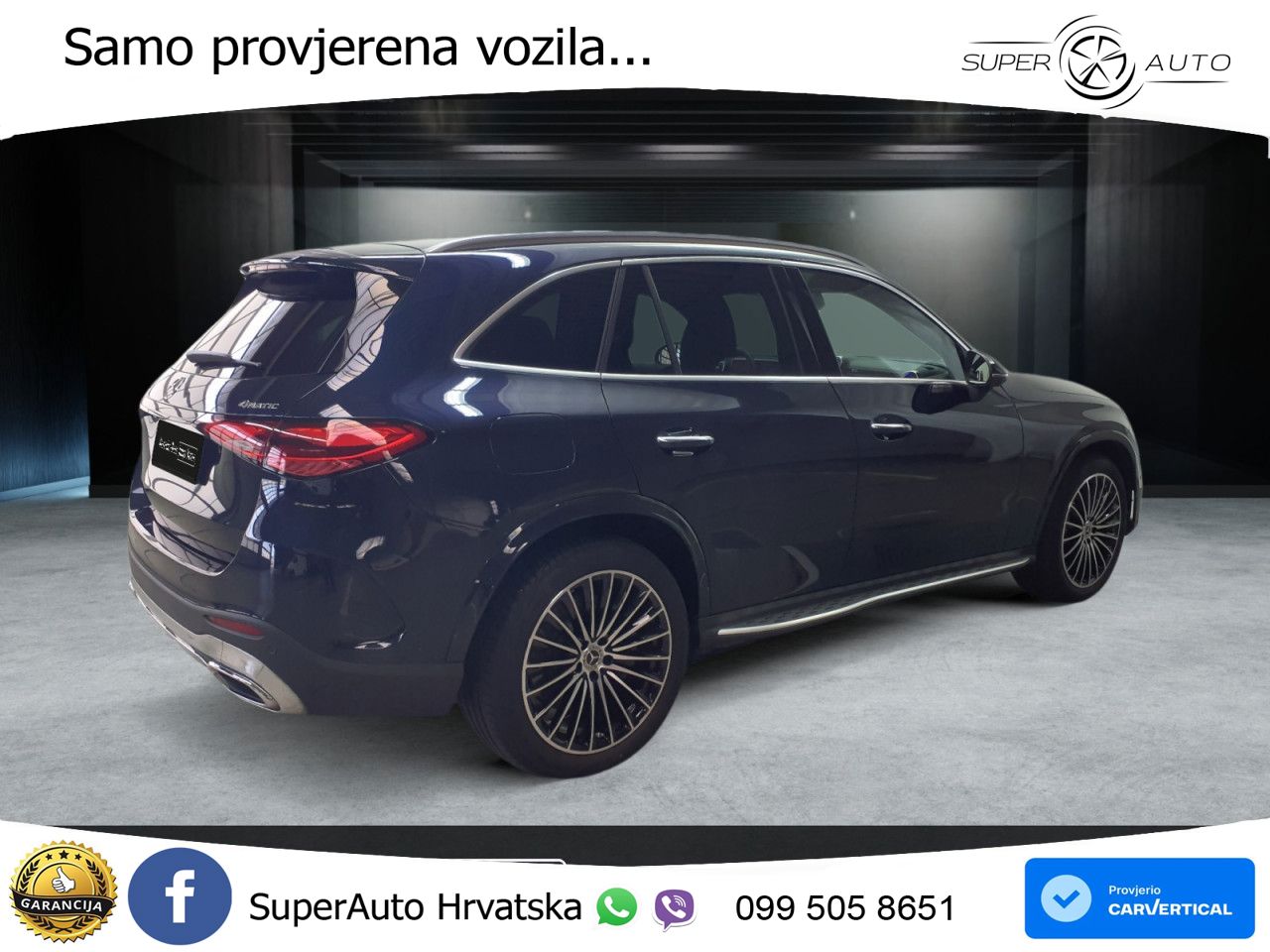 Mercedes GLC 300e (313 KS) 4MATIC 9G-TRONIC AMG ZRAČNI+ACC+GR SJED+KAM+PANO
