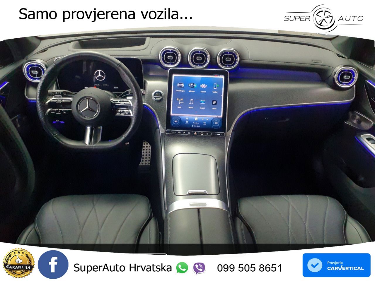 Mercedes GLC 300e (313 KS) 4MATIC 9G-TRONIC AMG ZRAČNI+ACC+GR SJED+KAM+PANO