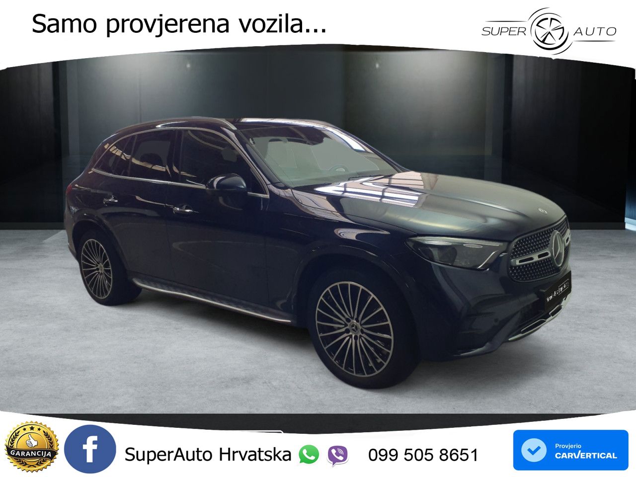 Mercedes GLC 300e (313 KS) 4MATIC 9G-TRONIC AMG ZRAČNI+ACC+GR SJED+KAM+PANO