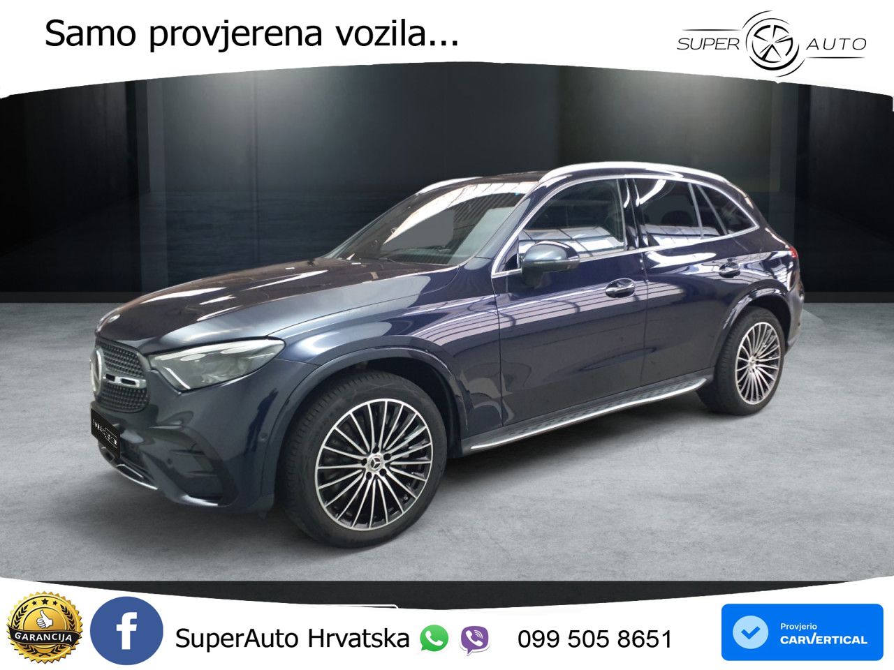 Mercedes GLC 300e (313 KS) 4MATIC 9G-TRONIC AMG ZRAČNI+ACC+GR SJED+KAM+PANO
