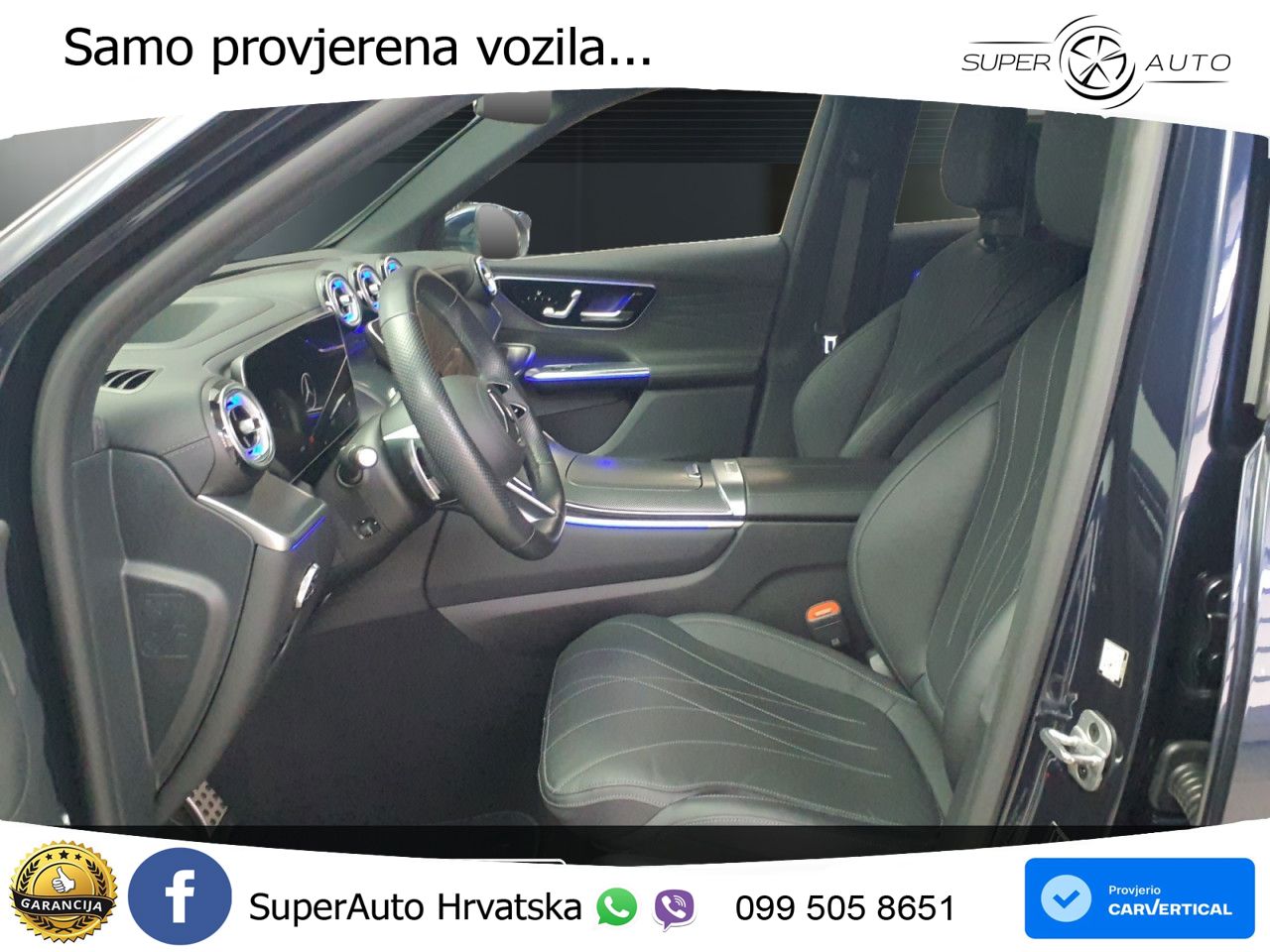 Mercedes GLC 300e (313 KS) 4MATIC 9G-TRONIC AMG ZRAČNI+ACC+GR SJED+KAM+PANO