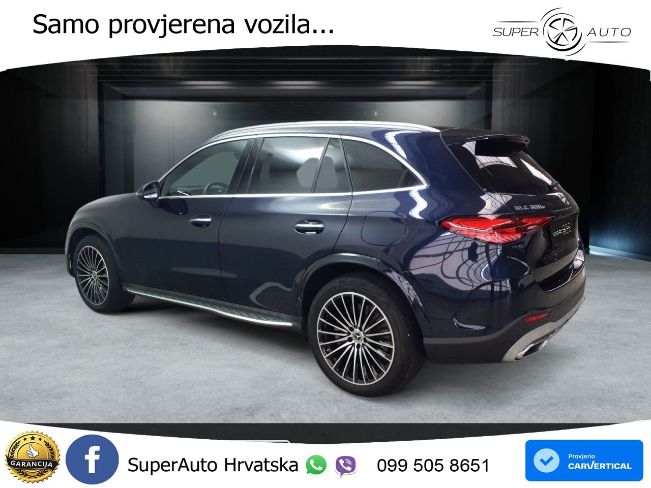 Mercedes GLC 300e (313 KS) 4MATIC 9G-TRONIC AMG ZRAČNI+ACC+GR SJED+KAM+PANO