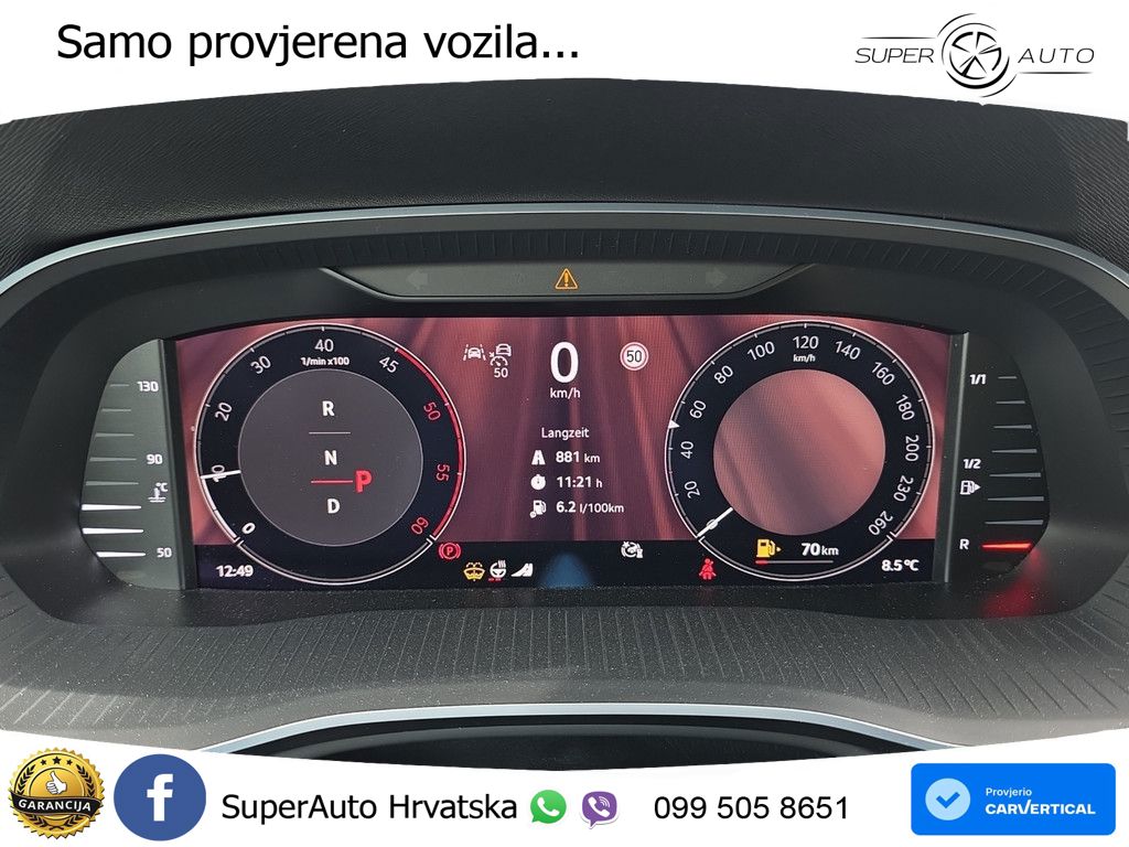 Škoda Octavia Combi 2.0 TDI (150 KS) DSG LED+GR SJED+ACC