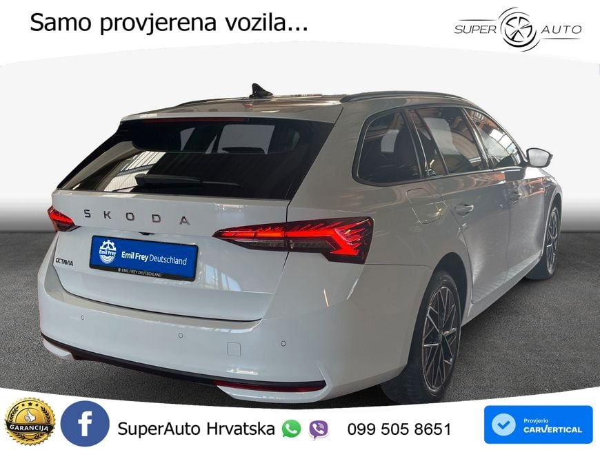 Škoda Octavia Combi 2.0 TDI (150 KS) DSG LED+GR SJED+ACC