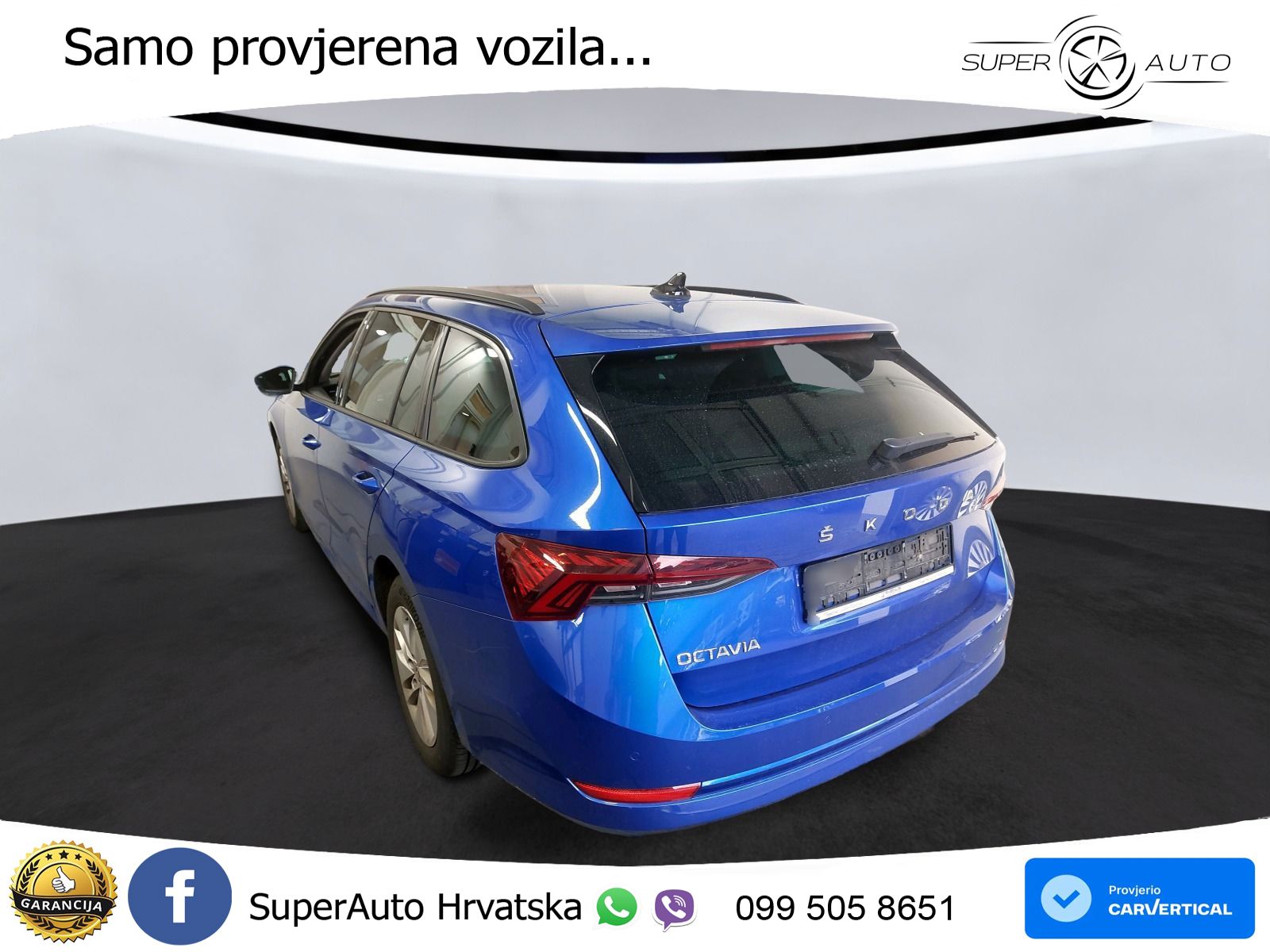 Škoda Octavia Combi 2.0 TDI (150 KS) DSG Selection LED+GR SJED+ACC