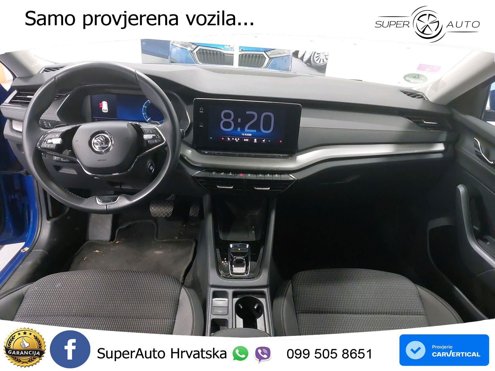 Škoda Octavia Combi 2.0 TDI (150 KS) DSG Selection LED+GR SJED+ACC