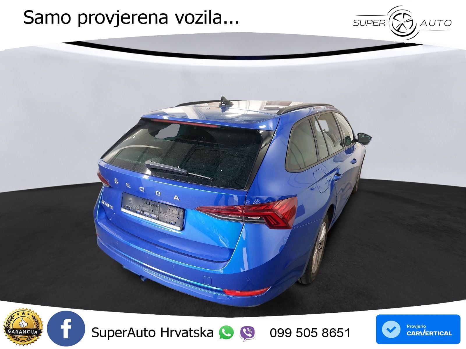 Škoda Octavia Combi 2.0 TDI (150 KS) DSG Selection LED+GR SJED+ACC