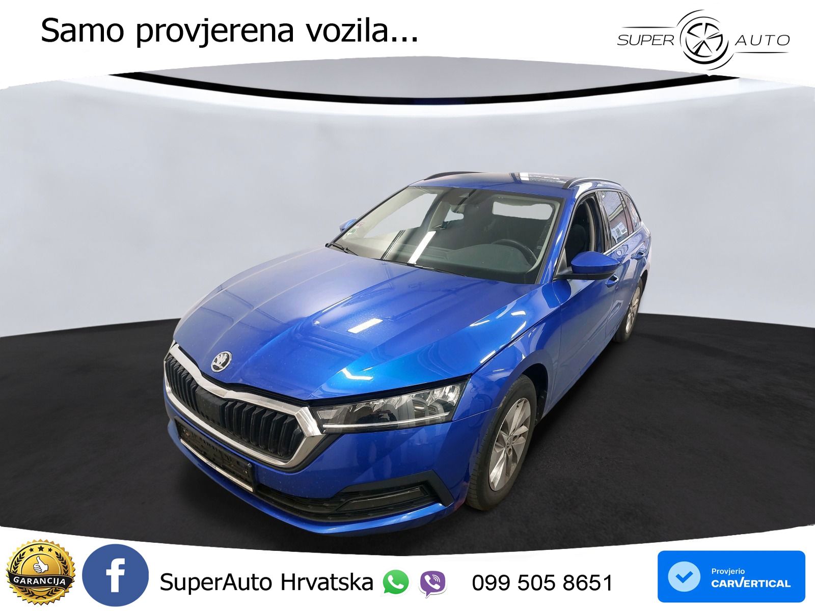 Škoda Octavia Combi 2.0 TDI (150 KS) DSG Selection LED+GR SJED+ACC