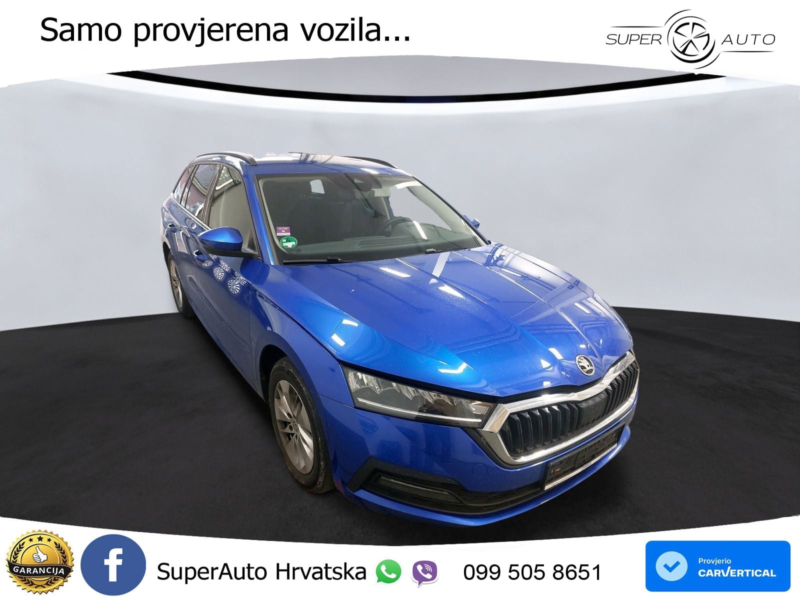 Škoda Octavia Combi 2.0 TDI (150 KS) DSG Selection LED+GR SJED+ACC
