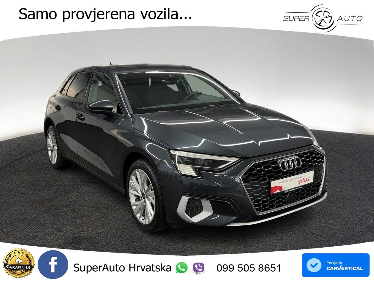 Audi A3 30 TDI (116 KS) S tronic LED+GR SJED+ACC