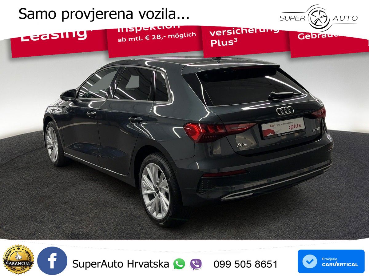 Audi A3 30 TDI (116 KS) S tronic LED+GR SJED+ACC