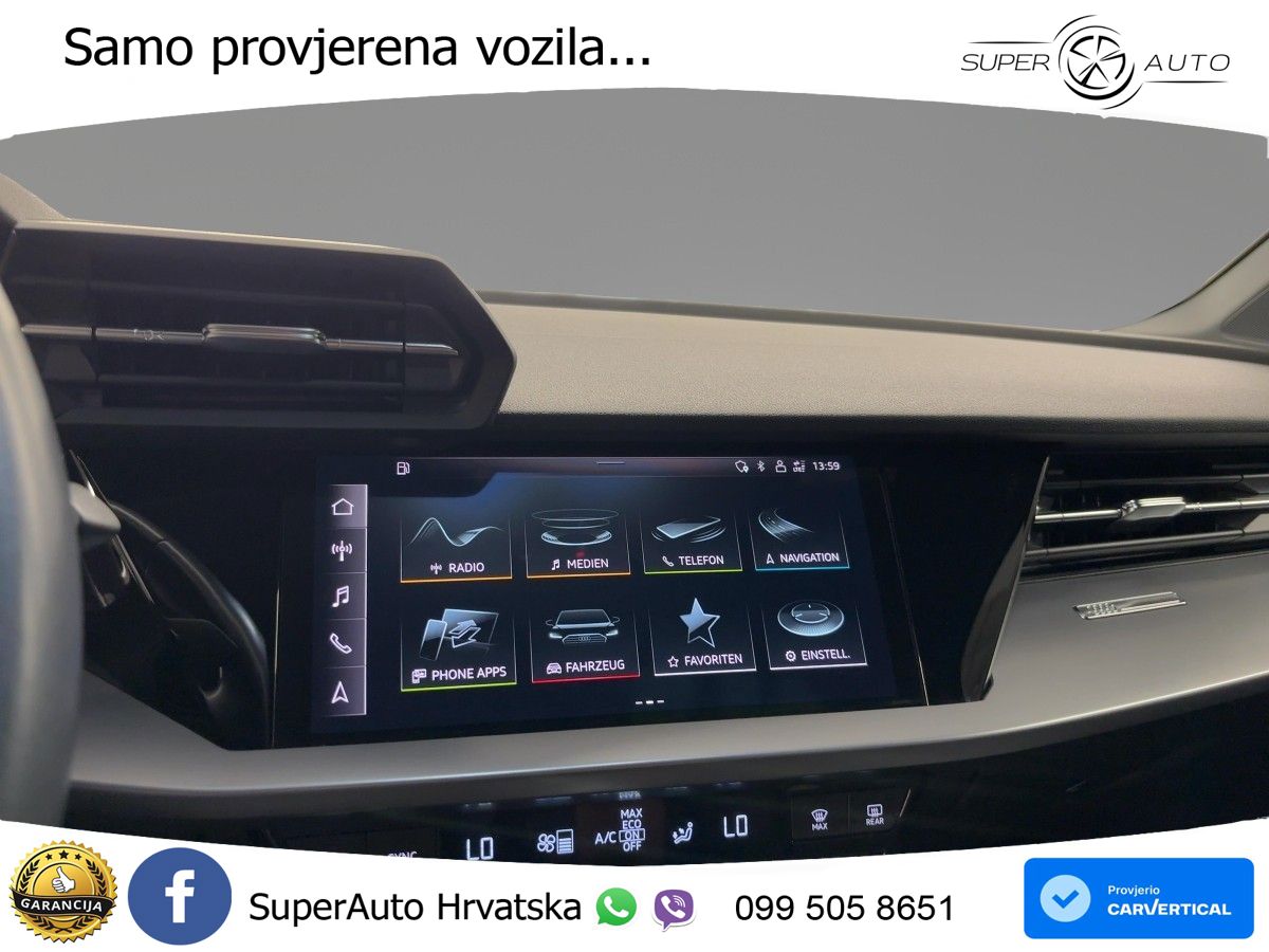 Audi A3 30 TDI (116 KS) S tronic LED+GR SJED+ACC
