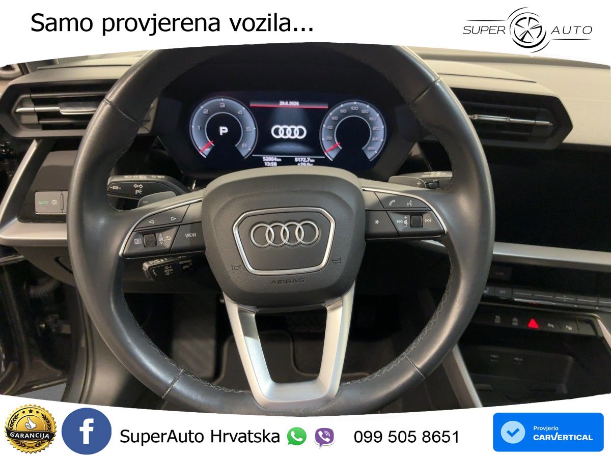 Audi A3 30 TDI (116 KS) S tronic LED+GR SJED+ACC