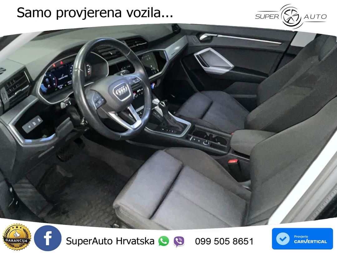 Audi Q3 Sportback 40 TDI (200 KS) quattro S tronic S line LED+GR SJED+ACC