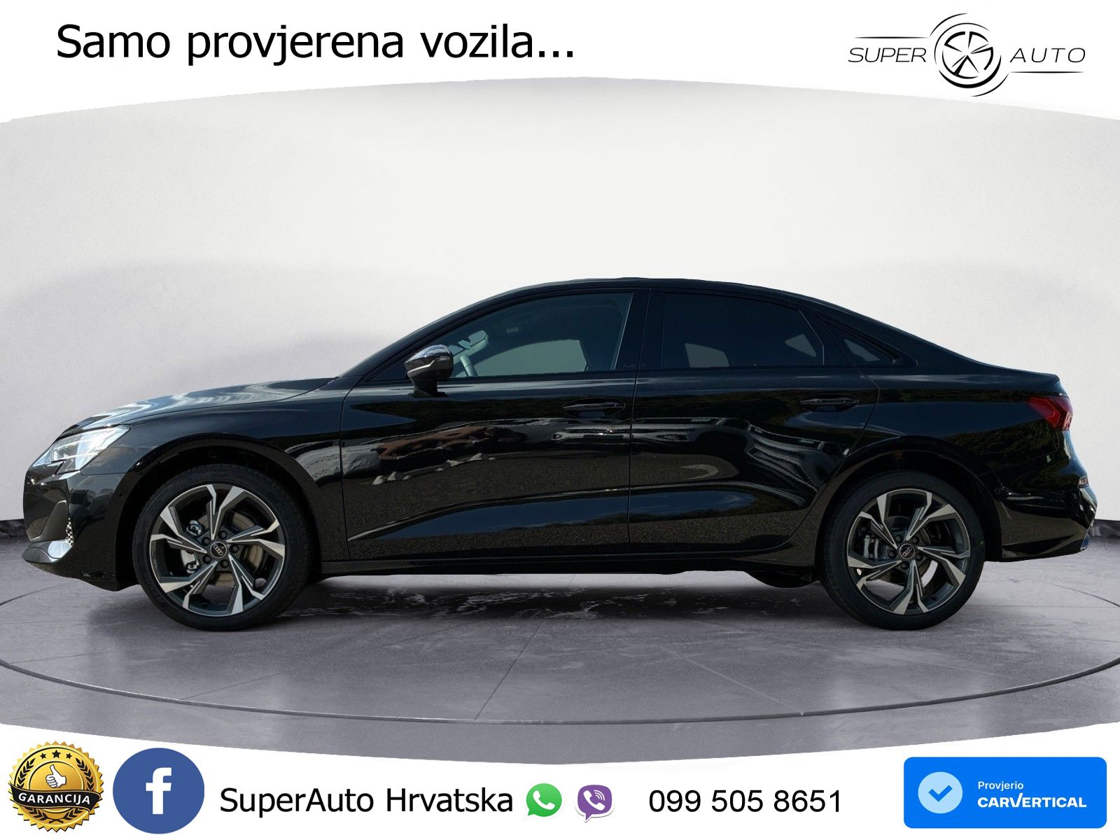 Audi A3 Limuzina 35 TFSI (150 KS) S tronic advanced LED+GR SJED+ACC