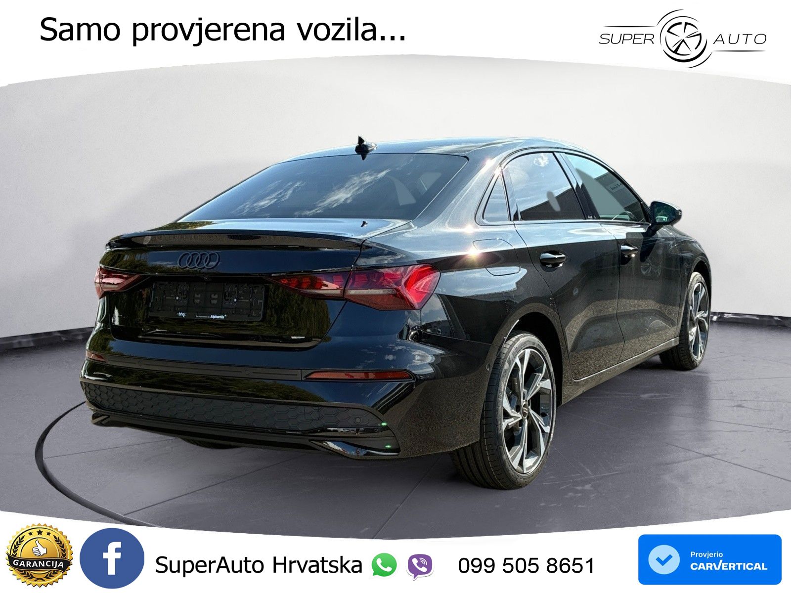 Audi A3 Limuzina 35 TFSI (150 KS) S tronic advanced LED+GR SJED+ACC