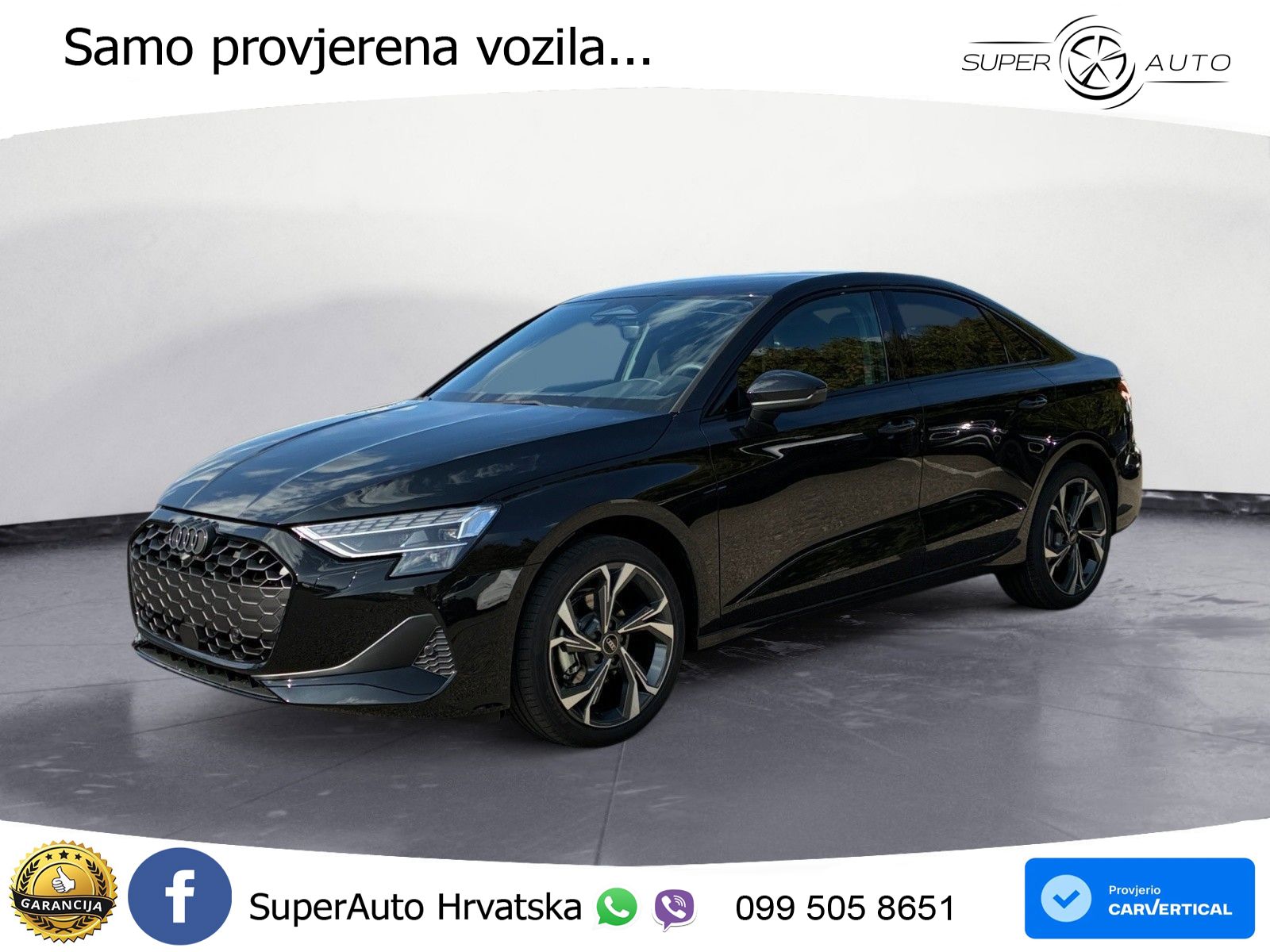 Audi A3 Limuzina 35 TFSI (150 KS) S tronic advanced LED+GR SJED+ACC