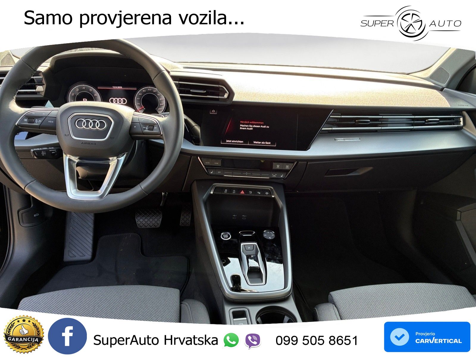 Audi A3 Limuzina 35 TFSI (150 KS) S tronic advanced LED+GR SJED+ACC