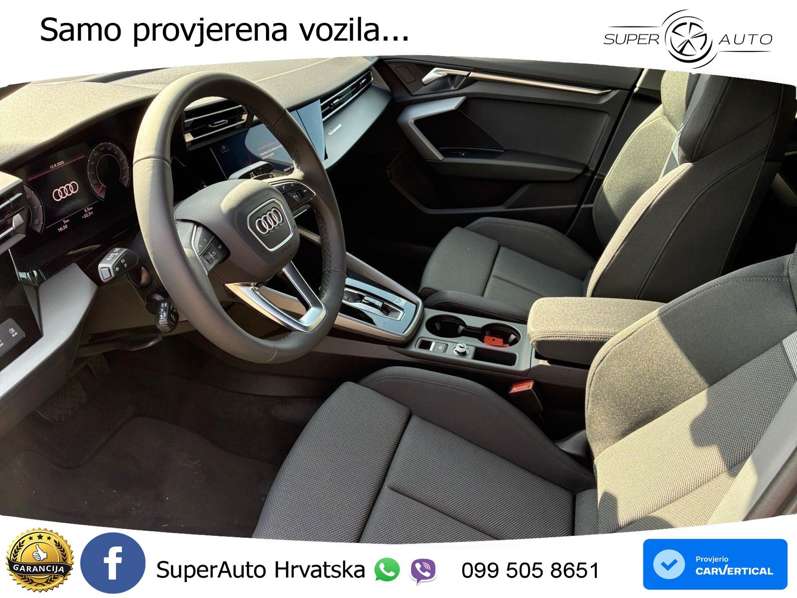 Audi A3 Limuzina 35 TFSI (150 KS) S tronic advanced LED+GR SJED+ACC