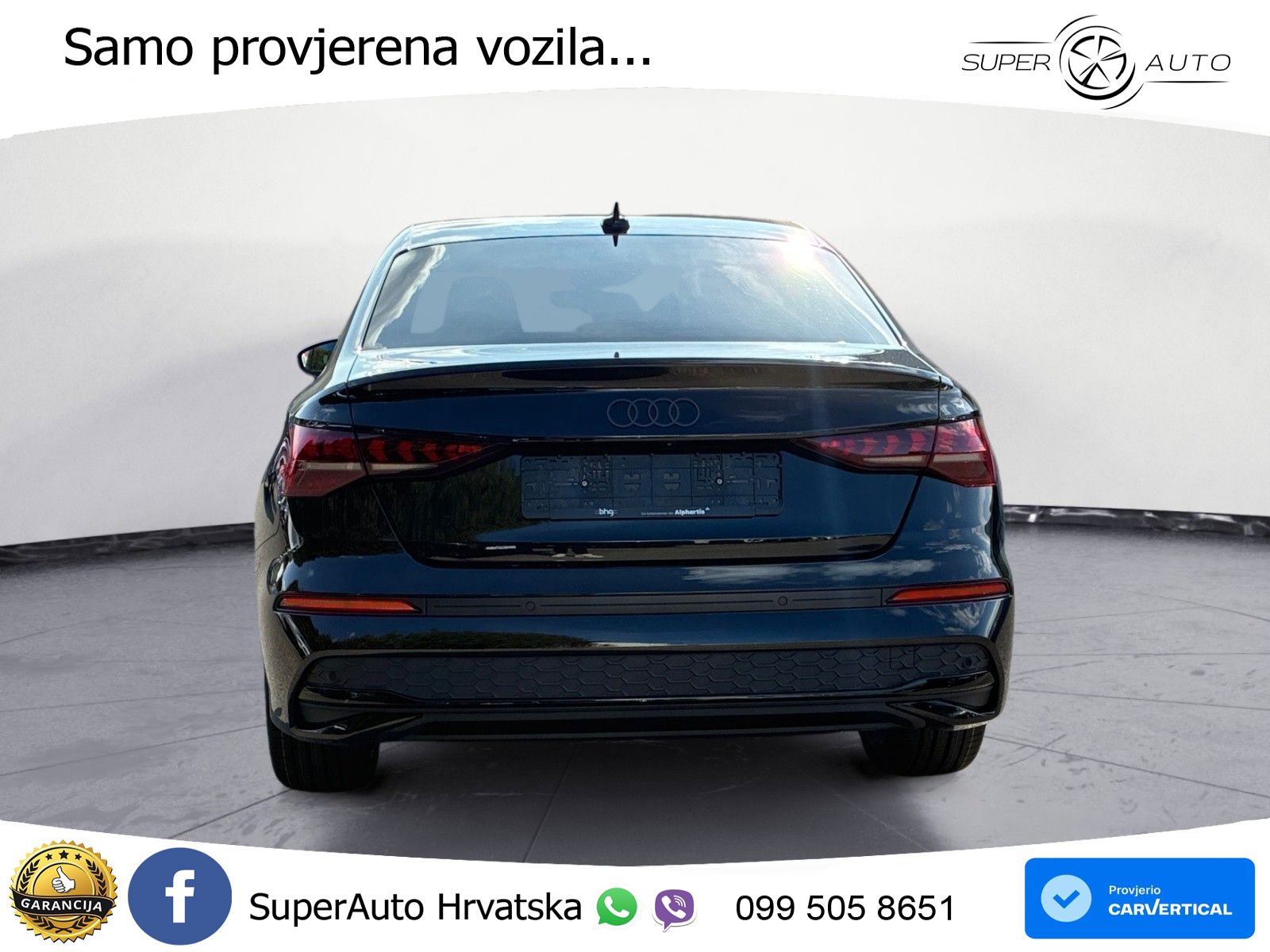 Audi A3 Limuzina 35 TFSI (150 KS) S tronic advanced LED+GR SJED+ACC