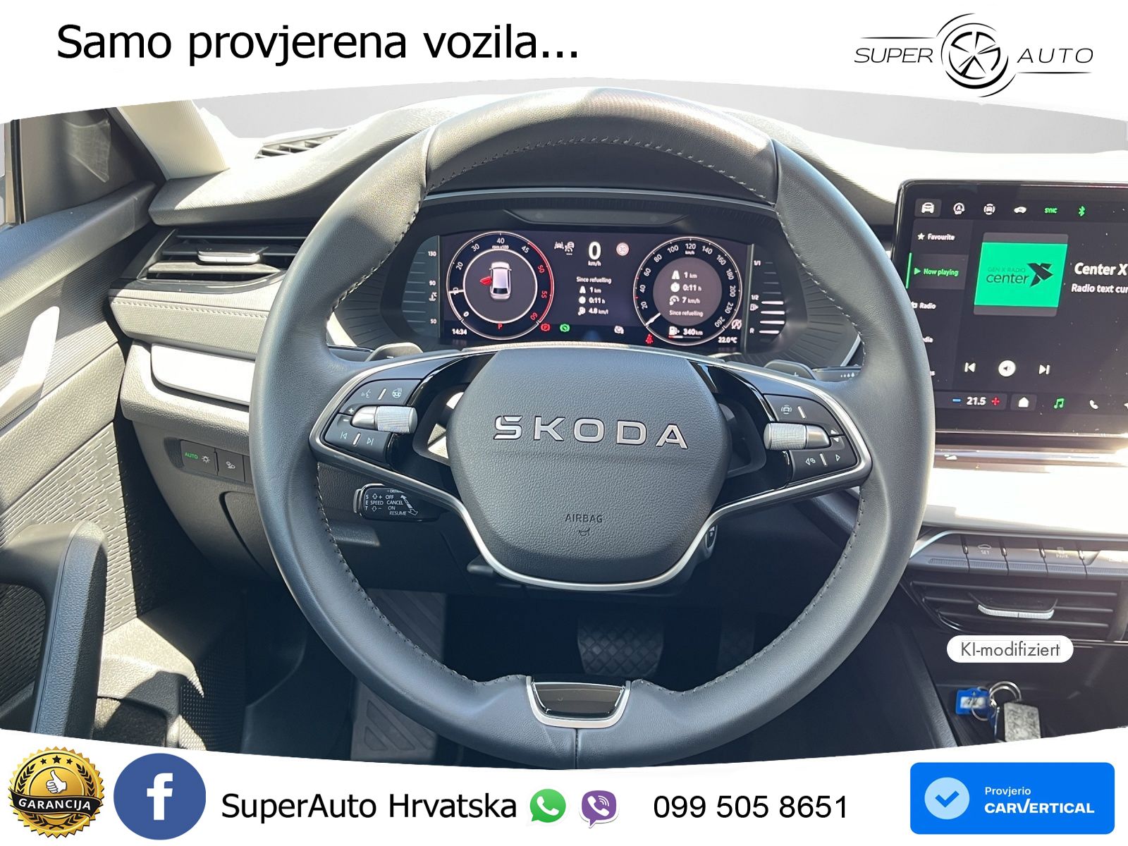 Škoda Octavia Combi 2.0 TDI (150 KS) DSG Selection LED+GR SJED+ACC