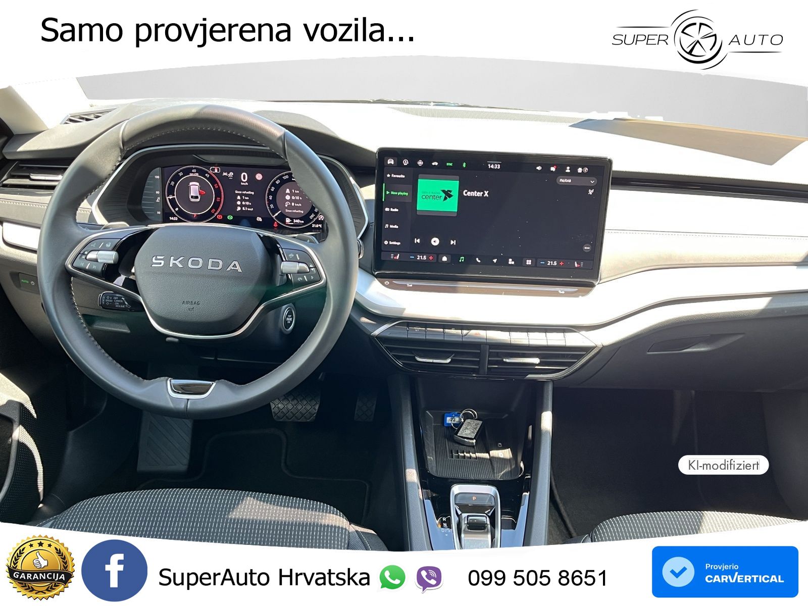 Škoda Octavia Combi 2.0 TDI (150 KS) DSG Selection LED+GR SJED+ACC