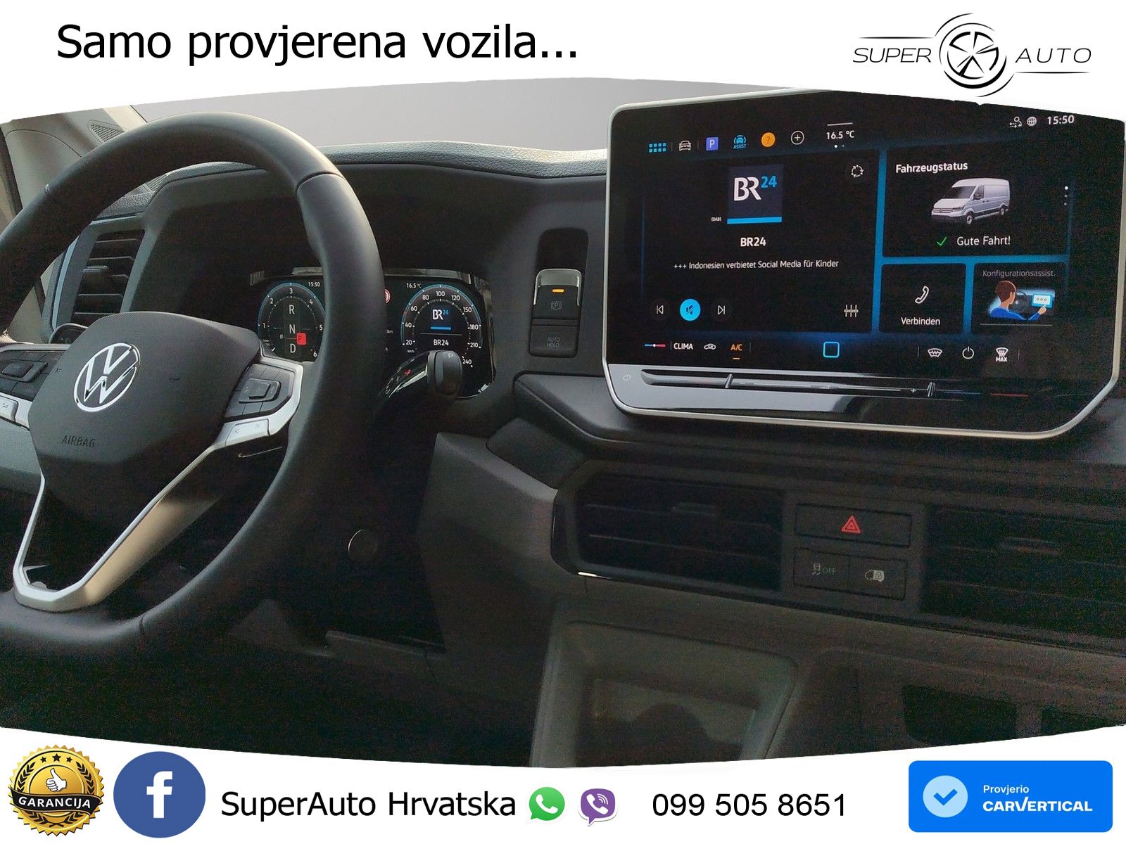 Volkswagen Crafter 35 Kasten 2,0 l 103 kW Frontantrieb 8-Ga 140 KS