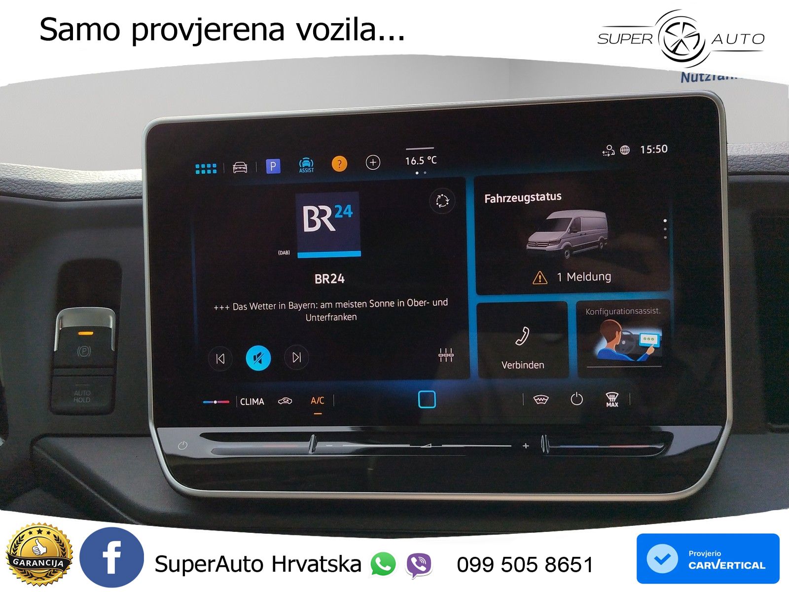 Volkswagen Crafter 35 Kasten 2,0 l 103 kW Frontantrieb 8-Ga 140 KS