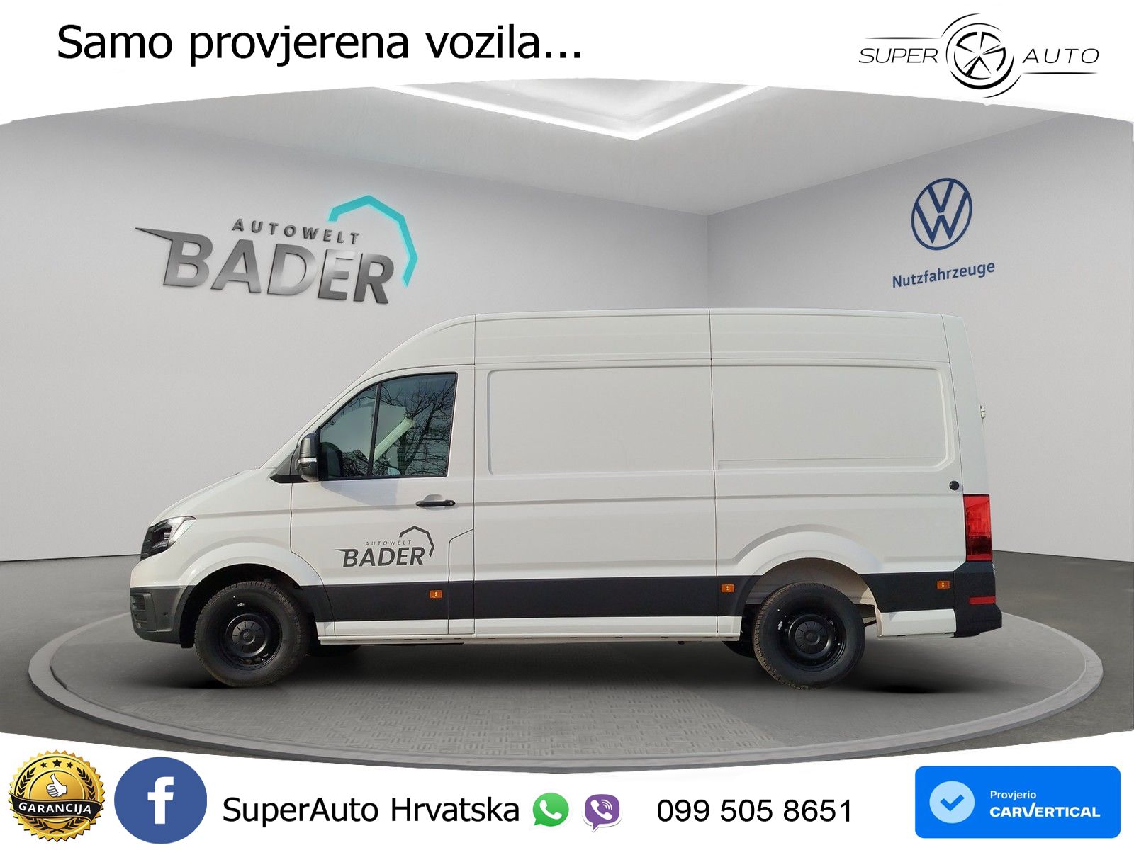 Volkswagen Crafter 35 Kasten 2,0 l 103 kW Frontantrieb 8-Ga 140 KS