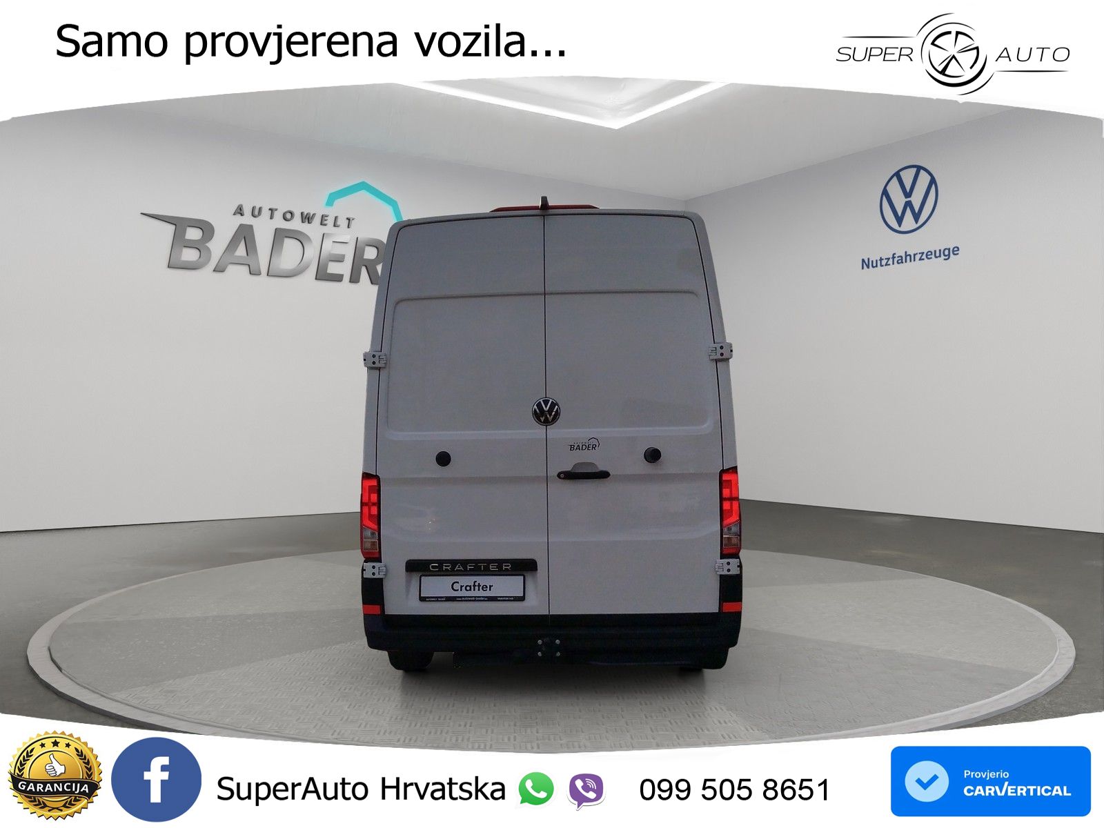 Volkswagen Crafter 35 Kasten 2,0 l 103 kW Frontantrieb 8-Ga 140 KS