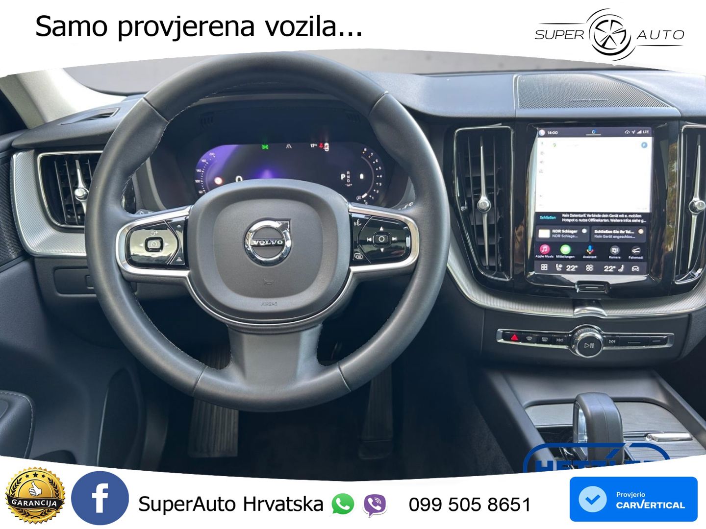 Volvo XC60 B4 Benzin FWD Geartronic LED+GR SJED+ACC