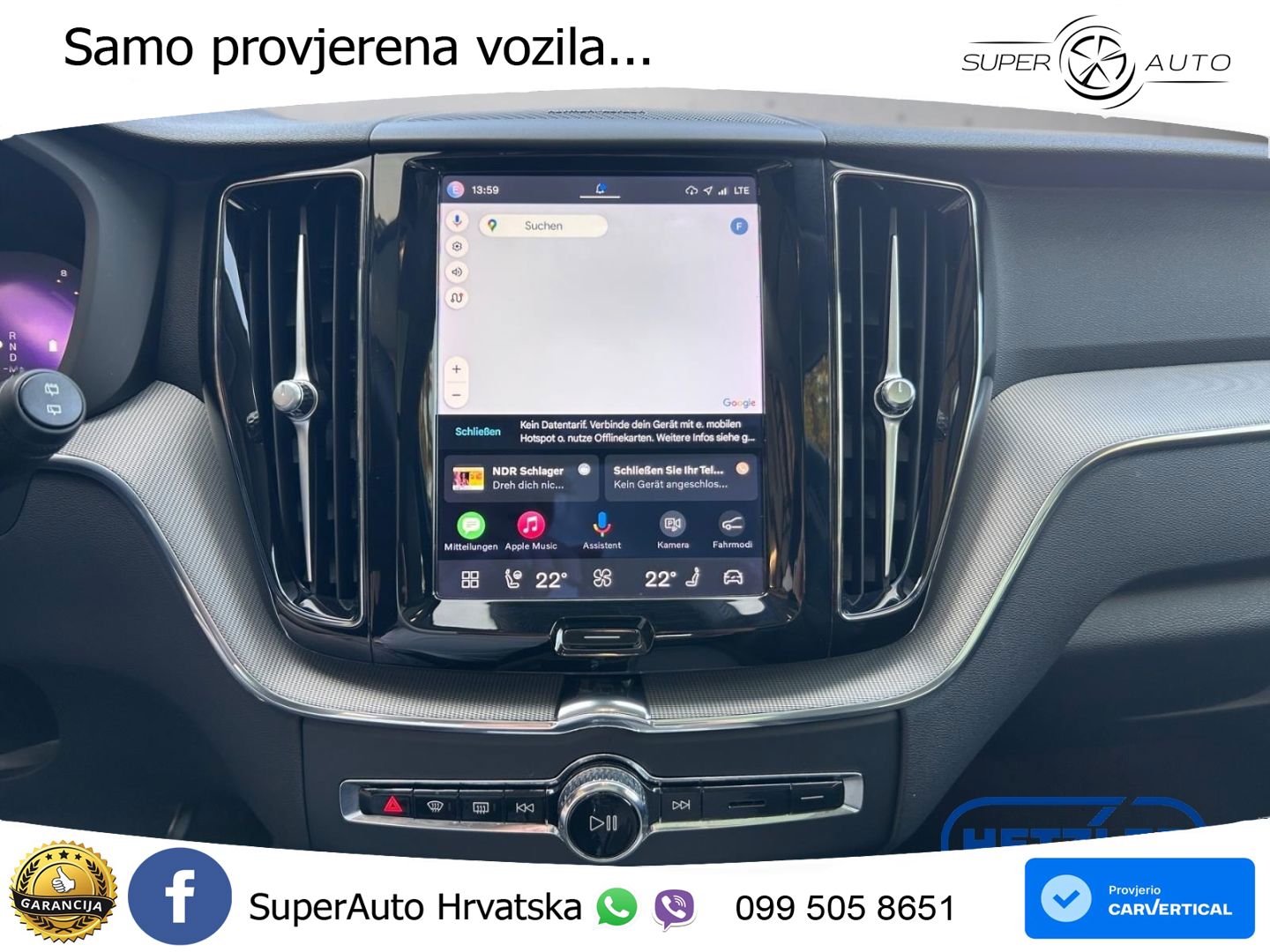 Volvo XC60 B4 Benzin FWD Geartronic LED+GR SJED+ACC