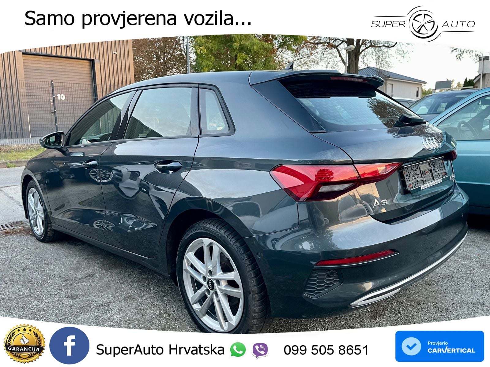 Audi A3 40 TFSI (190 KS) quattro S tronic advanced LED+GR SJED+ACC