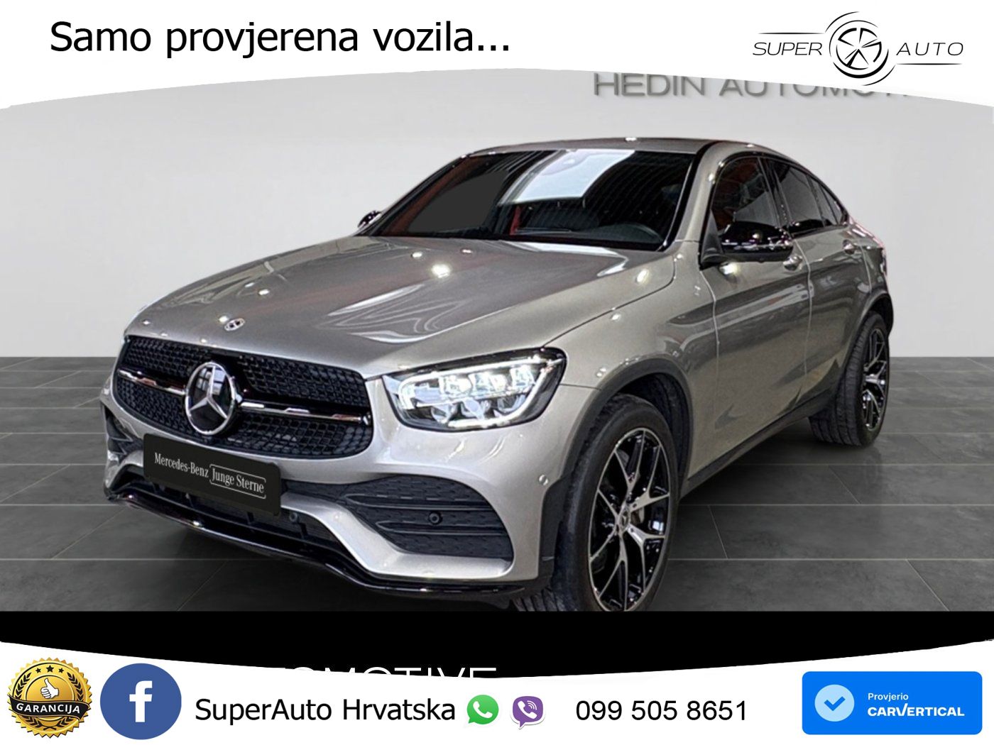 Mercedes GLC Coupe 400d (330 KS) 4MATIC 9G-TRONIC AMG LED+GR SJED+ACC