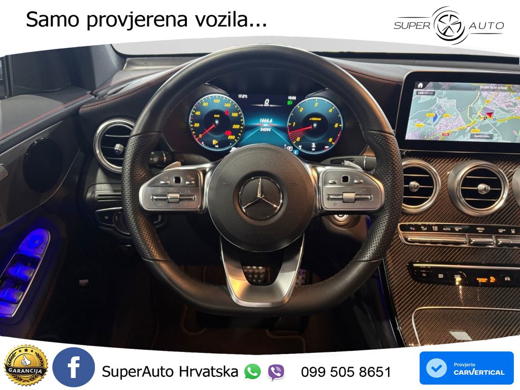 Mercedes GLC Coupe 400d (330 KS) 4MATIC 9G-TRONIC AMG LED+GR SJED+ACC