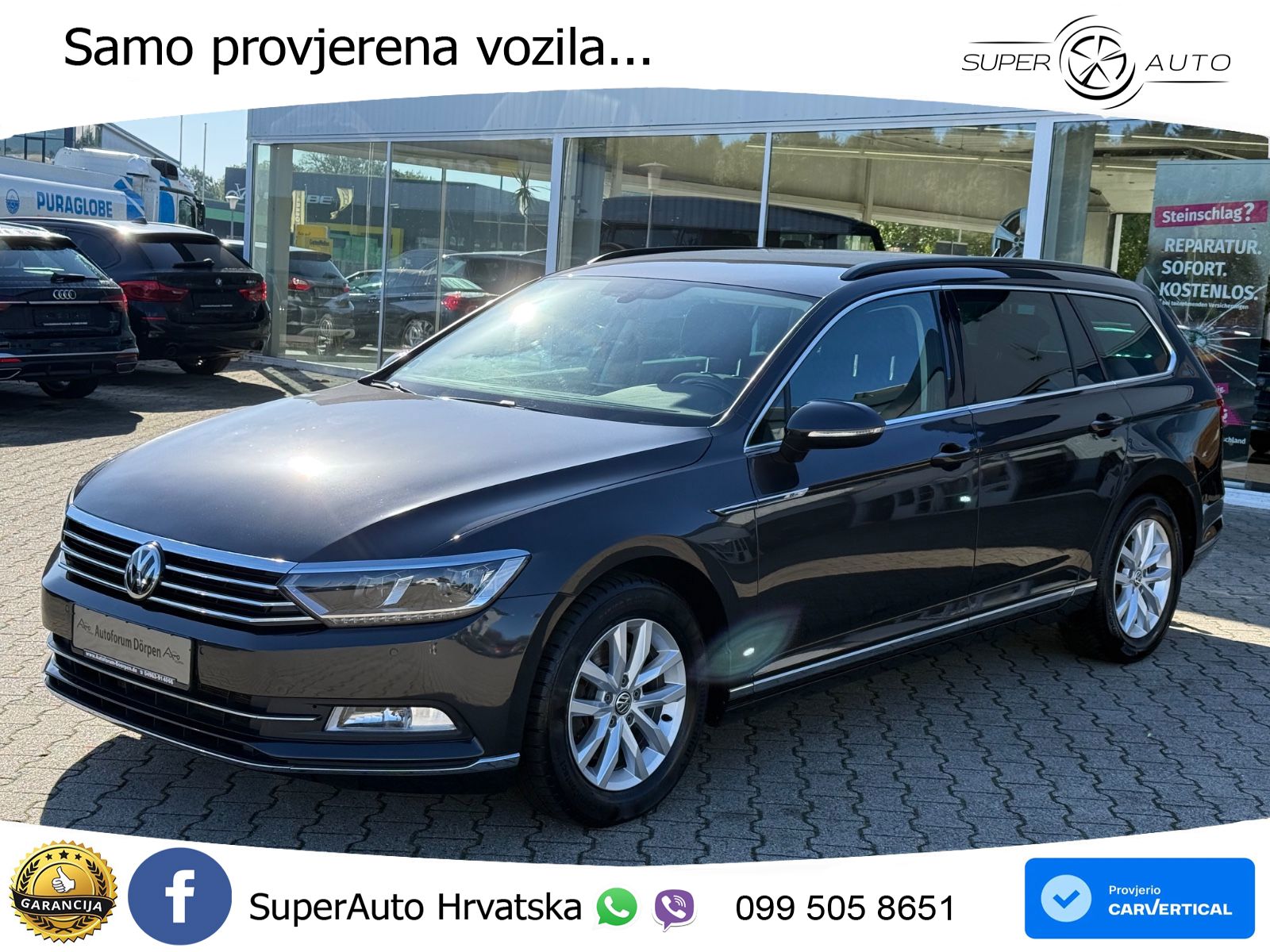 Volkswagen Passat Variant 2.0 TDI (190 KS) DSG LED+GR SJED+ACC