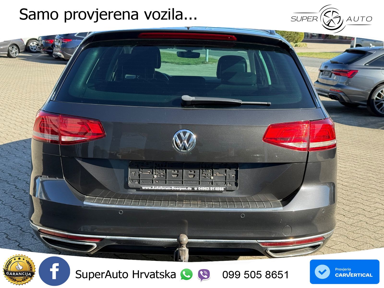 Volkswagen Passat Variant 2.0 TDI (190 KS) DSG LED+GR SJED+ACC