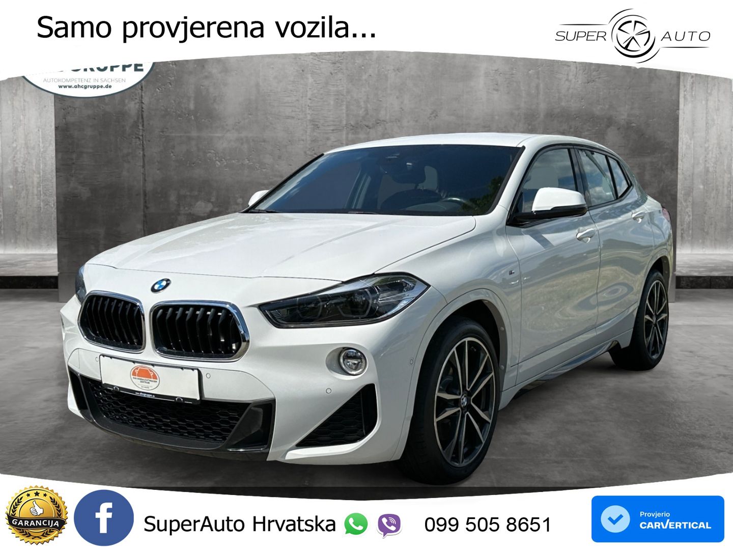 BMW X2 sDrive20i Steptronic M Sport LED+GR SJED+ACC