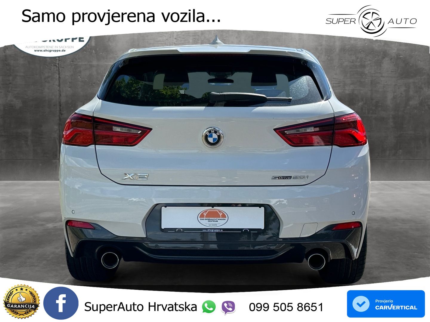 BMW X2 sDrive20i Steptronic M Sport LED+GR SJED+ACC