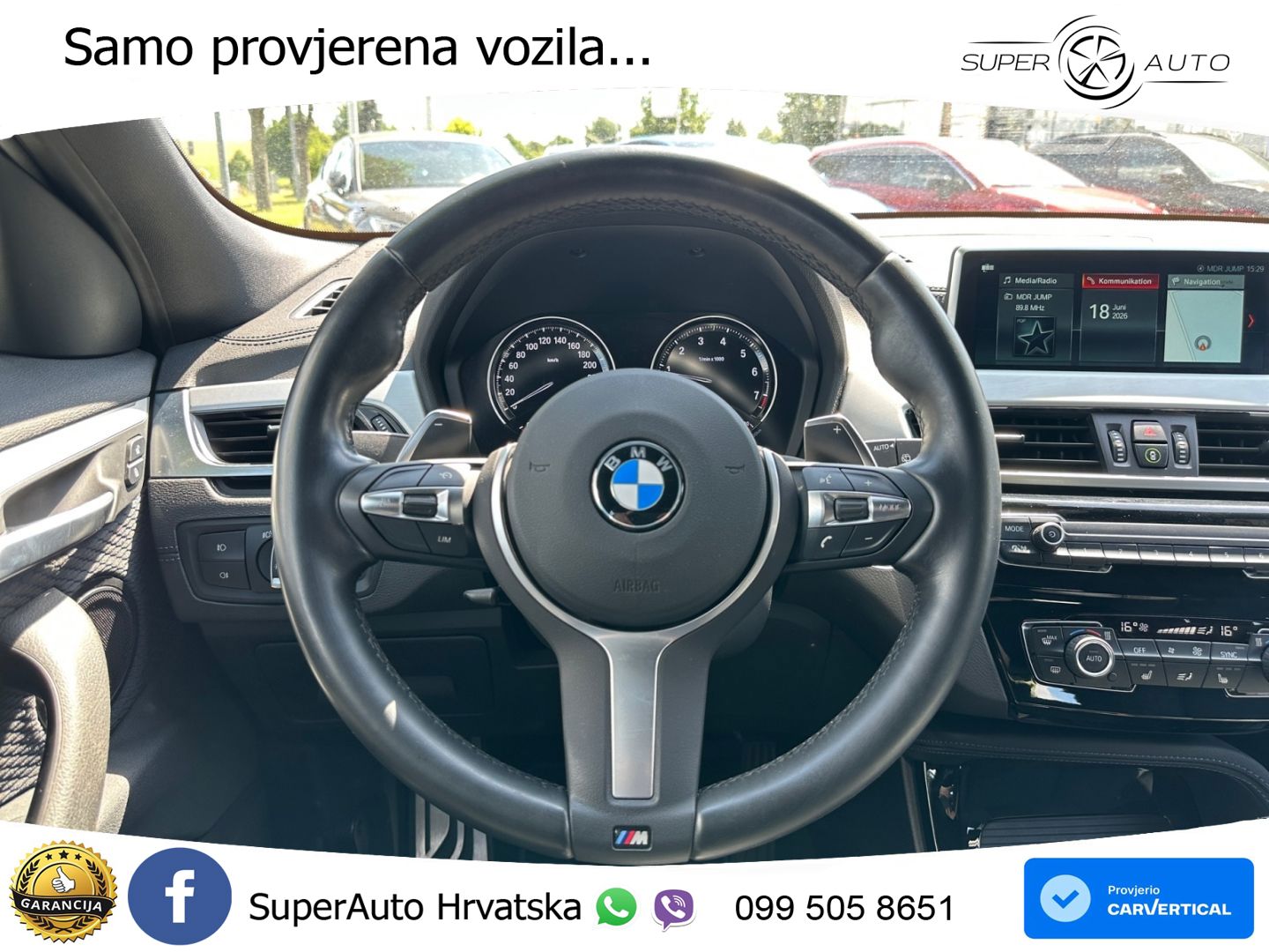BMW X2 sDrive20i Steptronic M Sport LED+GR SJED+ACC