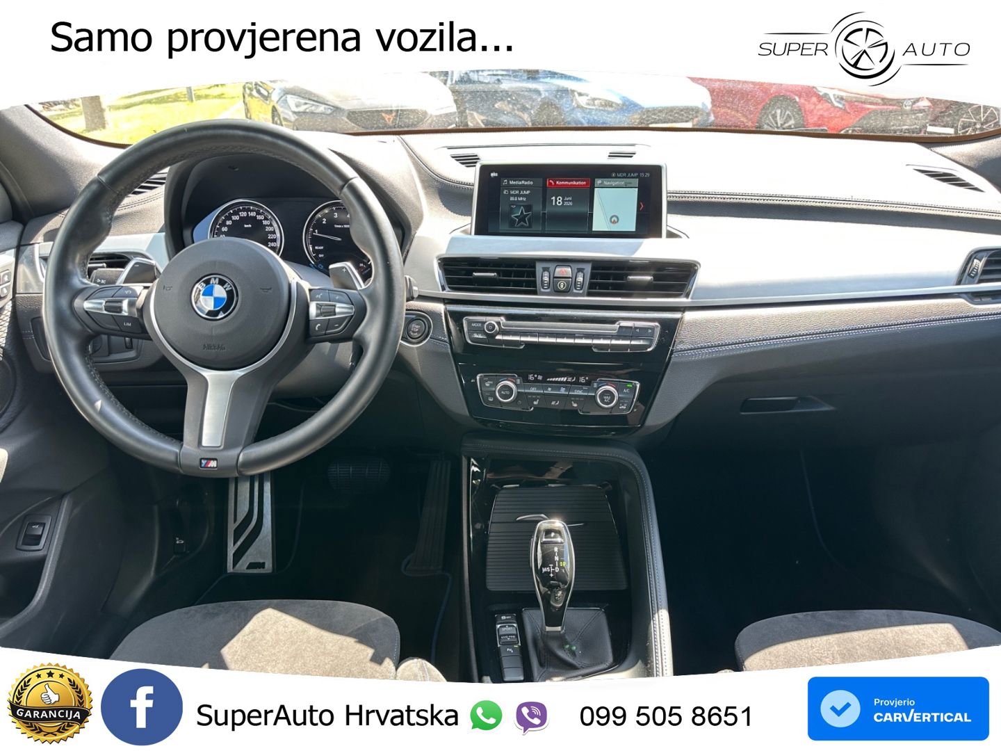 BMW X2 sDrive20i Steptronic M Sport LED+GR SJED+ACC