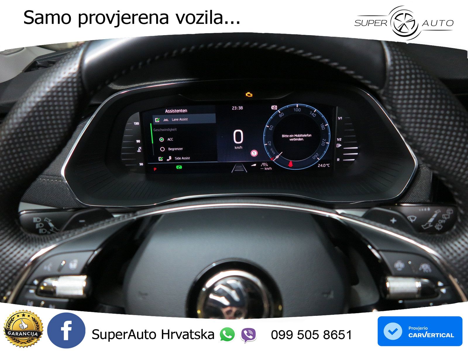 Škoda Octavia Combi 2.0 TDI (150 KS) DSG LED+GR SJED+ACC