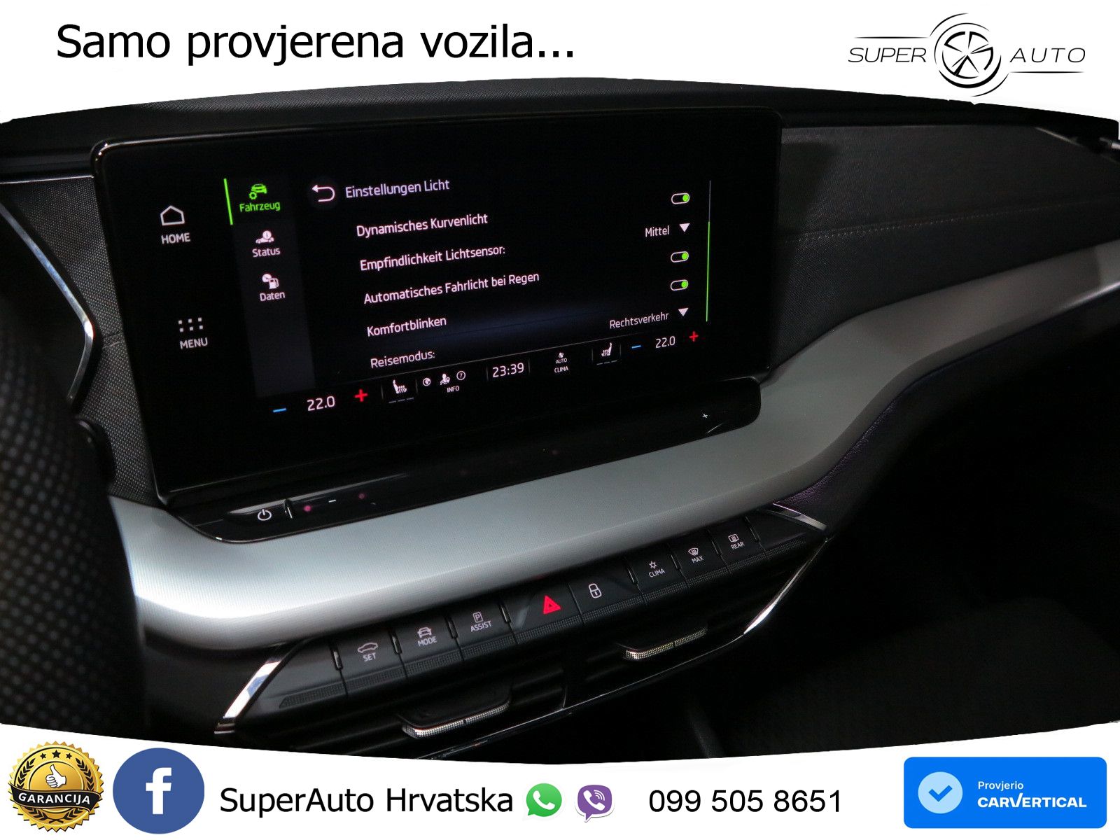Škoda Octavia Combi 2.0 TDI (150 KS) DSG LED+GR SJED+ACC