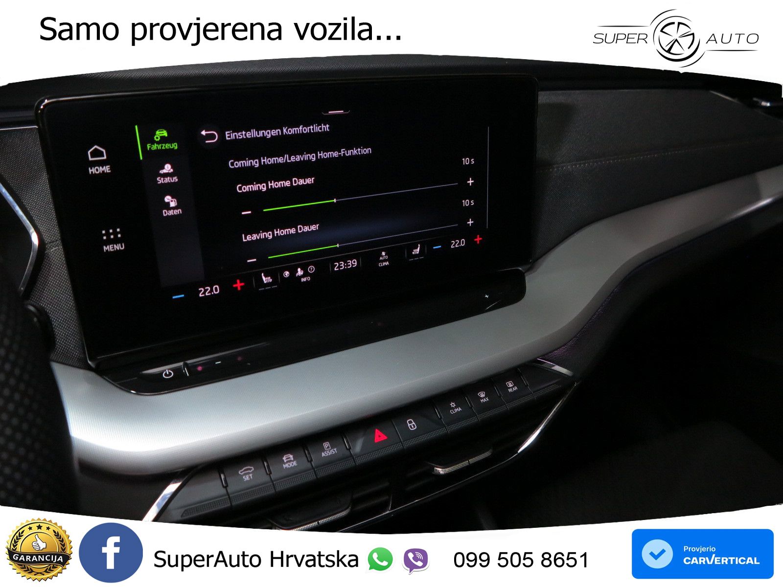 Škoda Octavia Combi 2.0 TDI (150 KS) DSG LED+GR SJED+ACC
