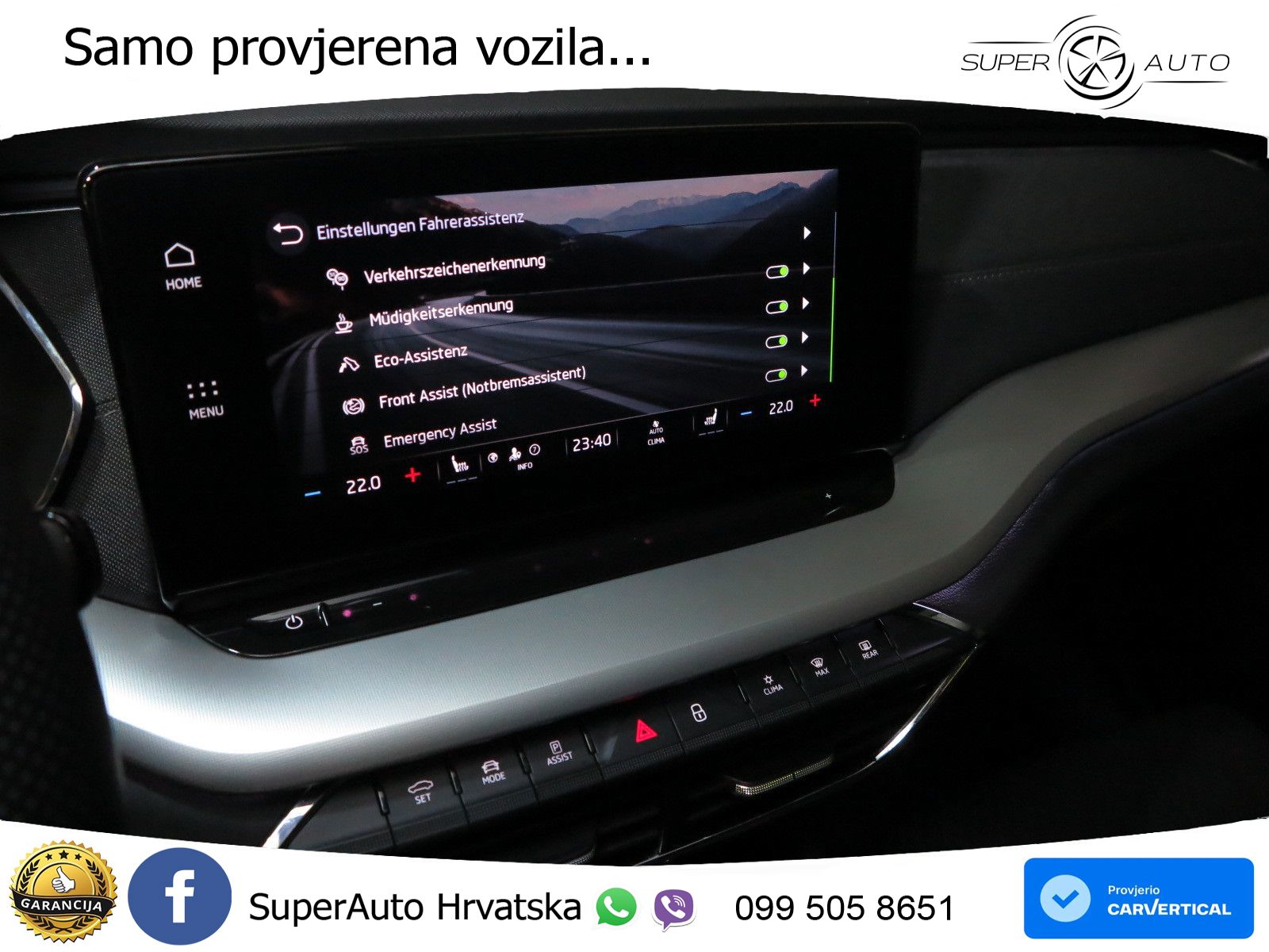 Škoda Octavia Combi 2.0 TDI (150 KS) DSG LED+GR SJED+ACC
