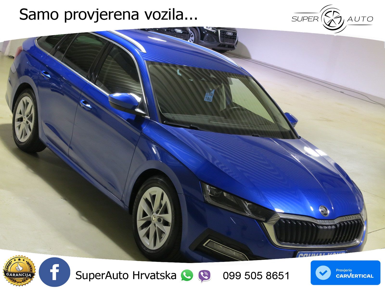 Škoda Octavia Combi 2.0 TDI (150 KS) DSG LED+GR SJED+ACC