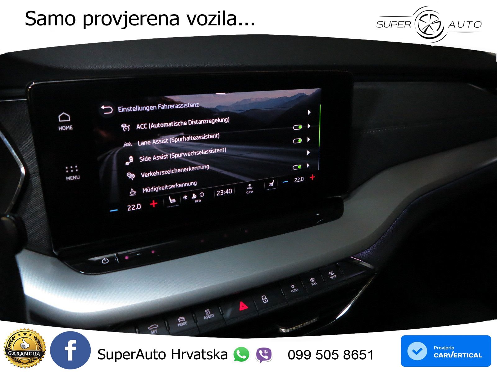 Škoda Octavia Combi 2.0 TDI (150 KS) DSG LED+GR SJED+ACC