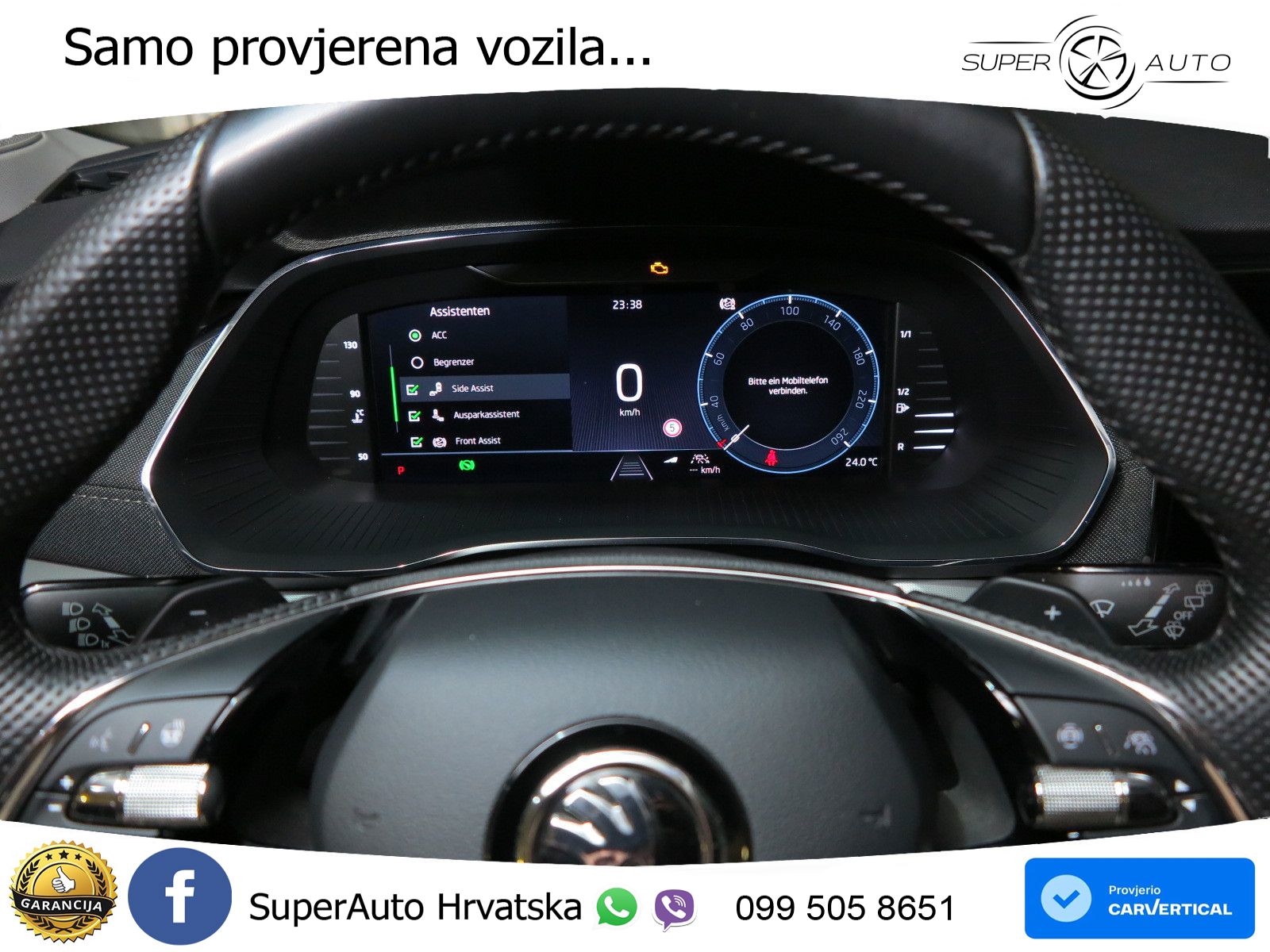Škoda Octavia Combi 2.0 TDI (150 KS) DSG LED+GR SJED+ACC