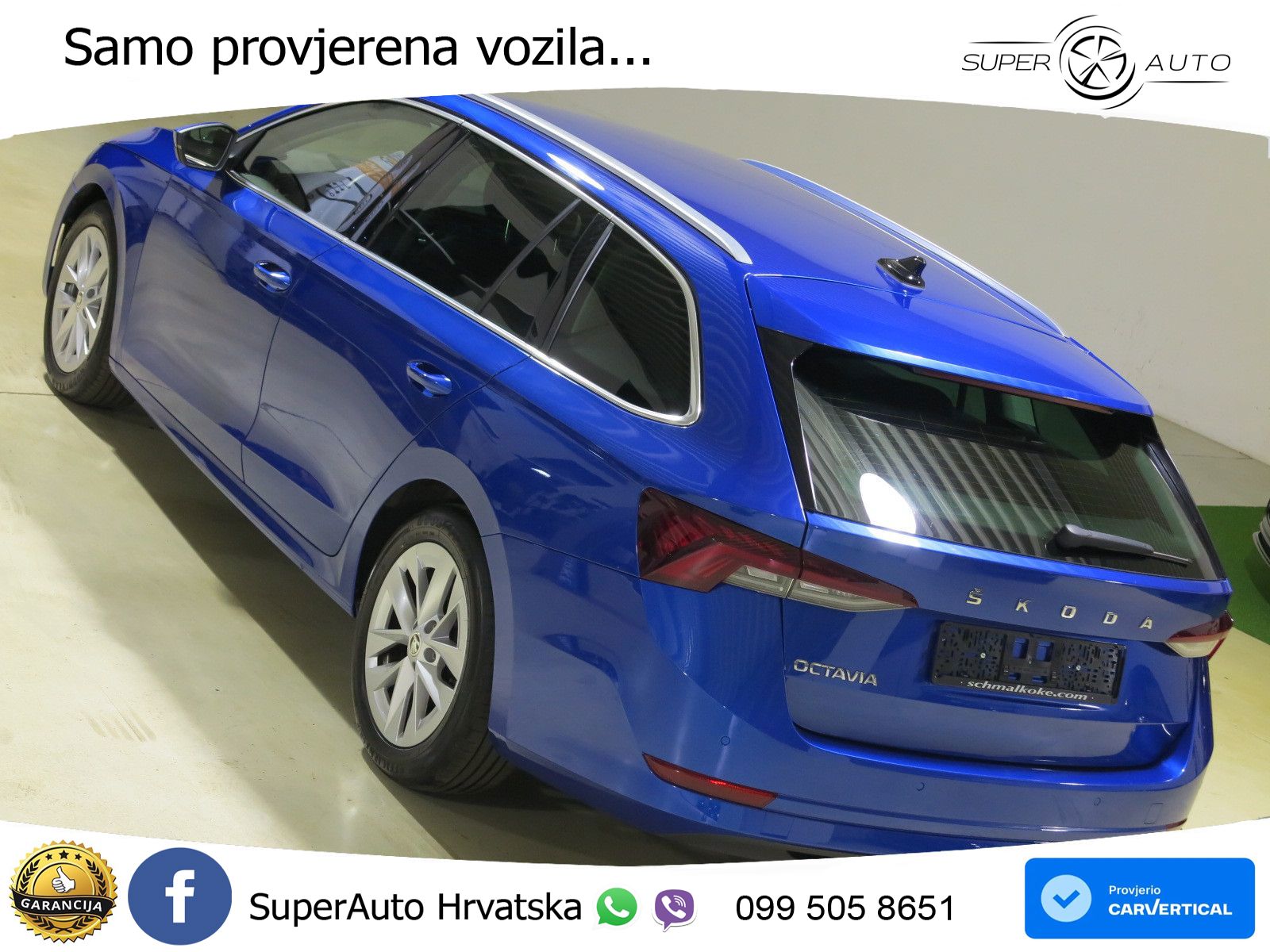 Škoda Octavia Combi 2.0 TDI (150 KS) DSG LED+GR SJED+ACC